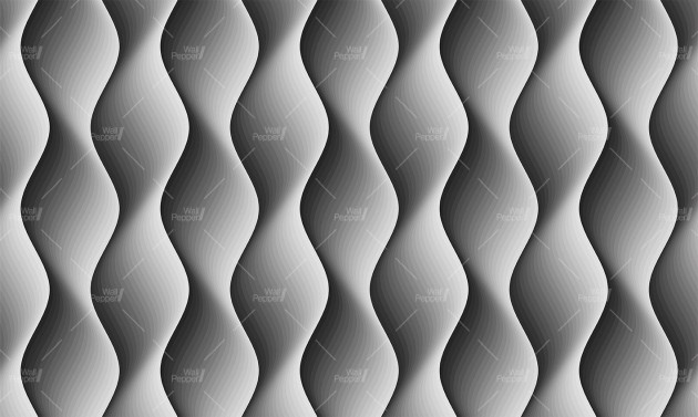 Wallpepper KR-04 A 2025 Eon - mural w trójwymiarowe fale