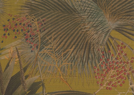 J&V 50503 Straw Palme Tahiti – tapeta tropikalna roślinność