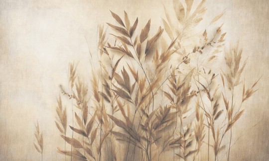 Dekorami Agosto 1 - mural w polne trawy