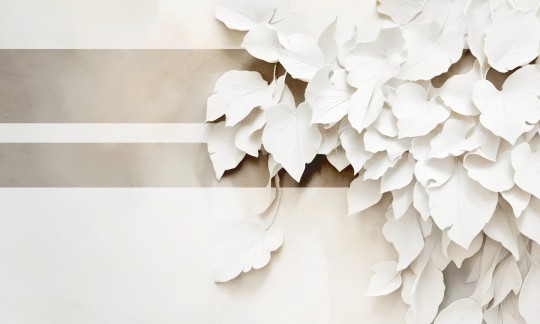 Dekorami Illusion 1 - mural w liście z efektem 3D