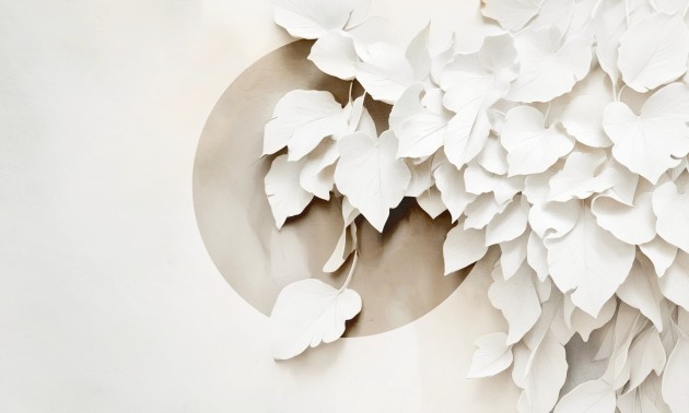 Dekorami Illusion 4 - mural w liście z efektem 3D