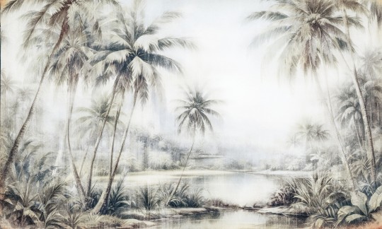 Dekorami Tonga 2 - mural w egzotyczny krajobraz