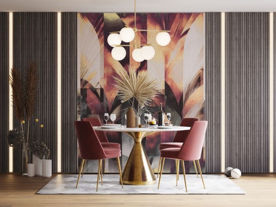 Dekorami Fireworks 2 - mural w abstrakcyjny wzór