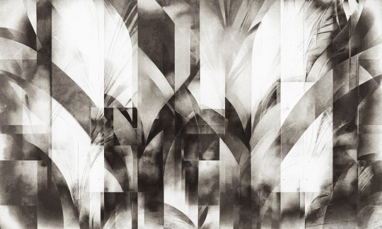 Dekorami Fireworks 3 - mural w abstrakcyjny wzór