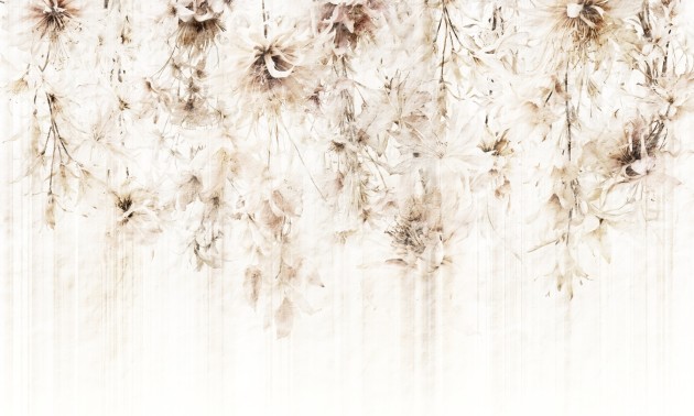 Dekorami Gravity 1 - mural w kwiaty