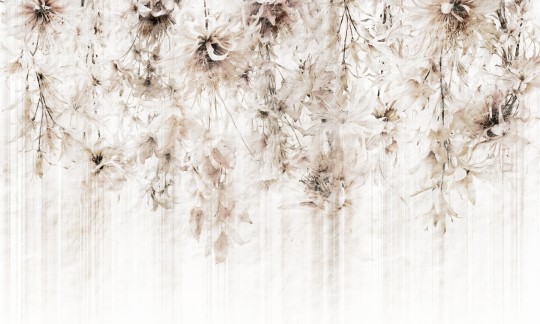 Dekorami Gravity 4 - mural w kwiaty