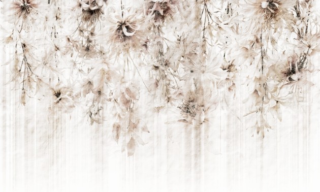 Dekorami Gravity 4 - mural w kwiaty