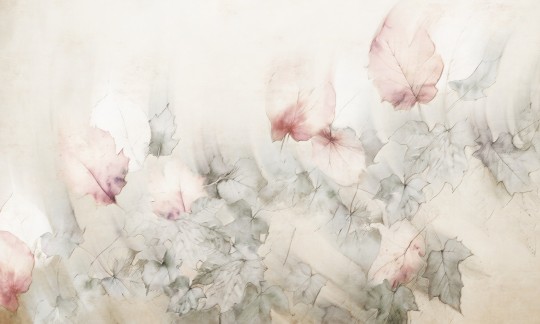 Dekorami Memoir 2 - mural w liście