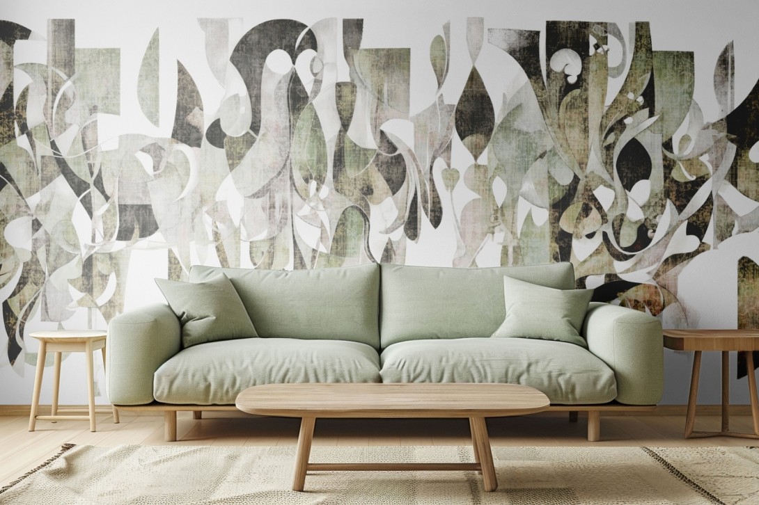 Dekorami Pablo 4 - mural w abstrakcyjny wzór