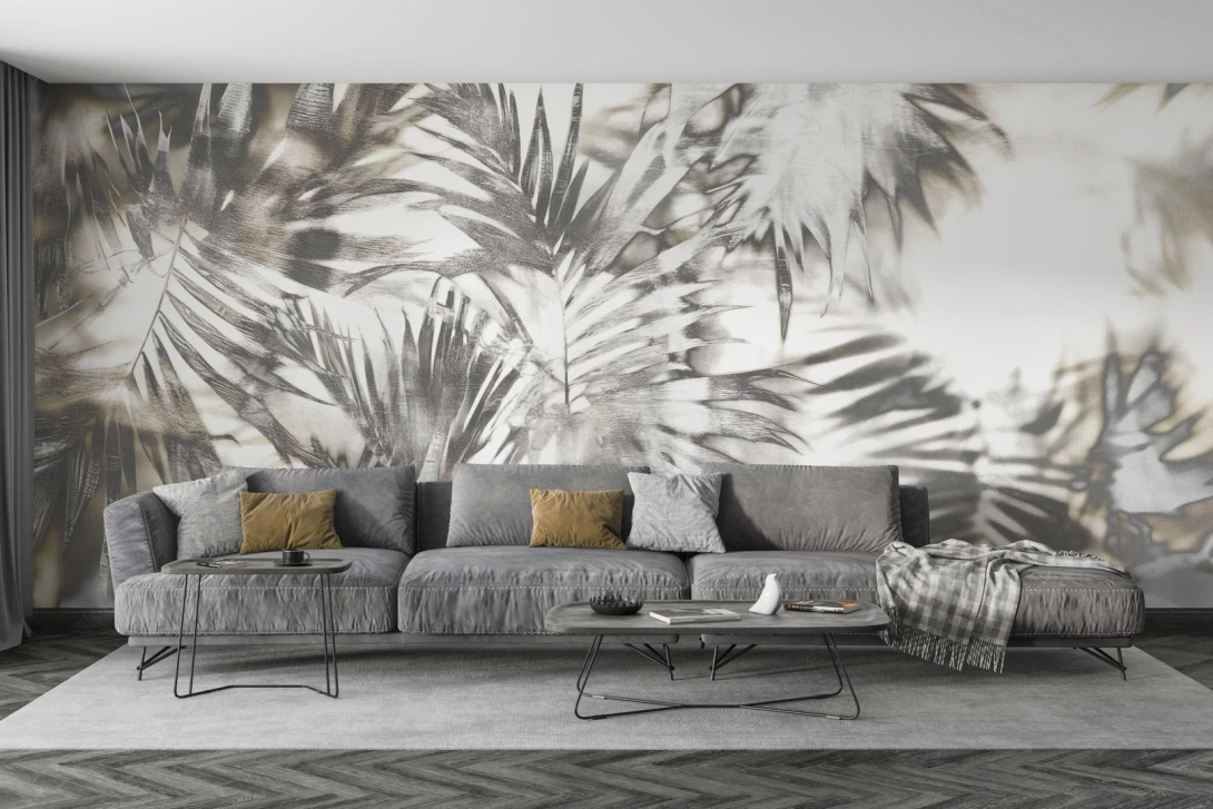 Dekorami Sol Y Sombra 4 - mural w liście palm