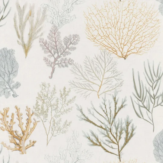 Casadeco 83972127 Seaside Corail Jaune – tapeta w koralowce