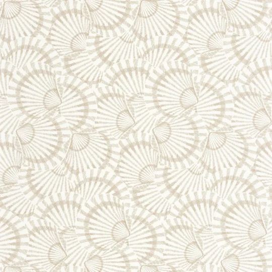 Casadeco 201481111 Seaside Saint Malo Sable – tapeta w muszle