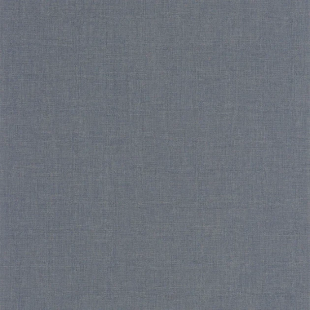 Casadeco 201176886 Seaside Caractère Bleu orage – tapeta imitująca płótno lniane