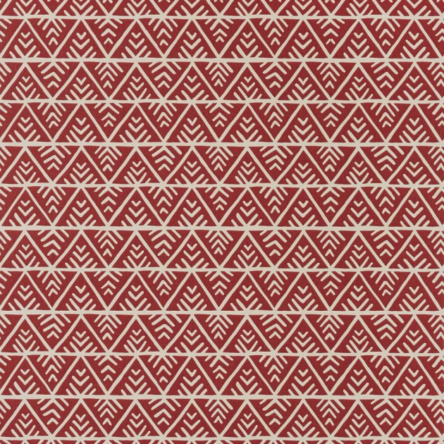 Anna French AT78706 Palampore Jules Red on Flax - tapeta w geometryczny motyw plemienny