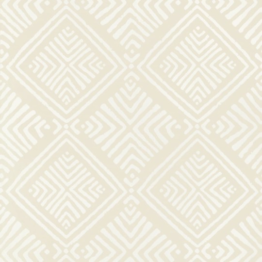 Anna French AT78748 Palampore Donavin Diamond Beige - tapeta w plemienne diamenty