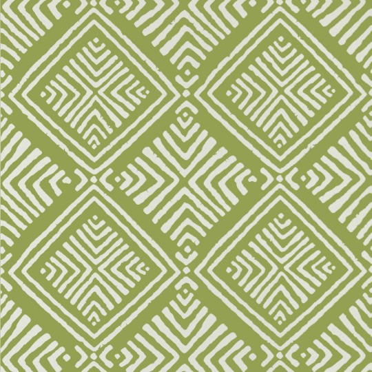 Anna French AT78774 Palampore Donavin Diamond Green - tapeta w plemienne diamenty