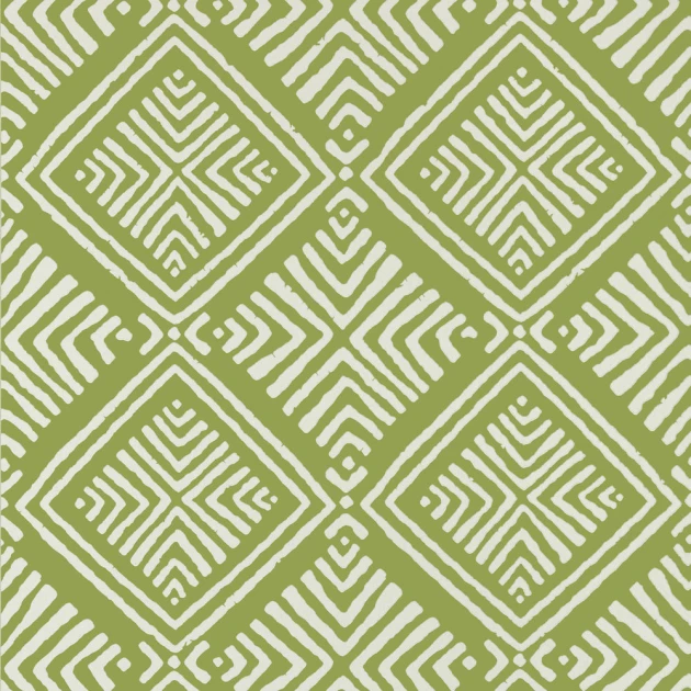 Anna French AT78774 Palampore Donavin Diamond Green - tapeta w plemienne diamenty