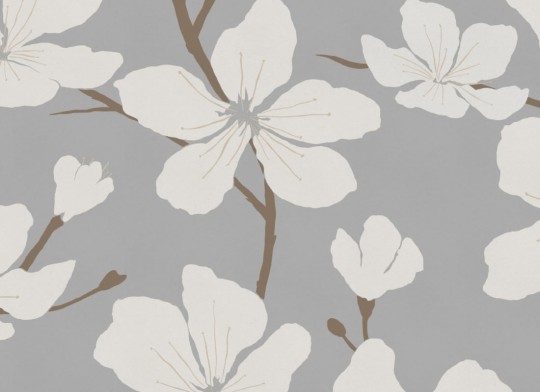 Hovia FL0120GE04R Regina - tapeta w kwiaty wiśni
