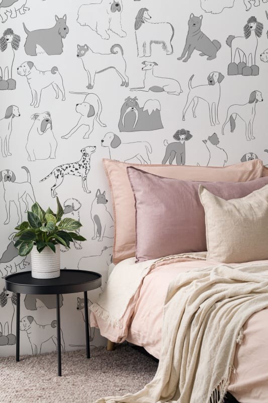 Hovia DO5011BU02W Hound - mural w psy