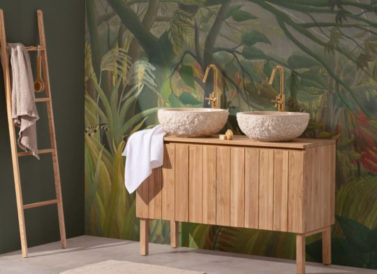 Hovia AR0005GR02W Tropical Storm - mural w tropikalny krajobraz Rousseau