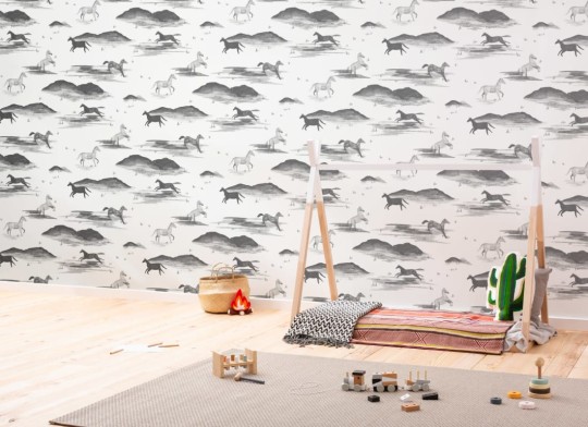 Hovia AN5025GE05W Mustang - mural w konie