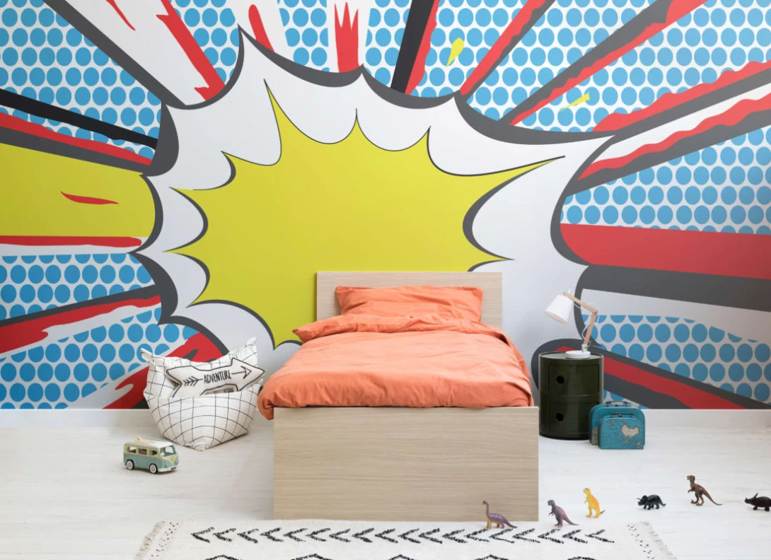 Hovia CB0008BI30W Bang - mural w komiksowym stylu