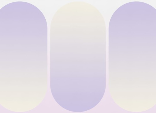 Hovia OM0049PU04W Courreges Lilac - mural w geometryczny wzór ombre