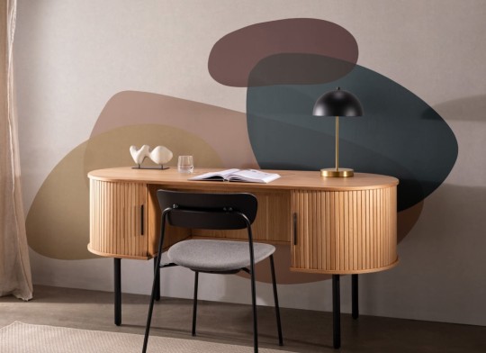 Hovia AB0126MU06W Balance - mural w abstrakcyjny wzór