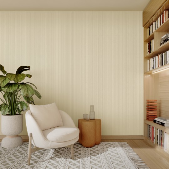 Vinylpex W31.379 Henry - tapeta obiektowa w prążki beżowa