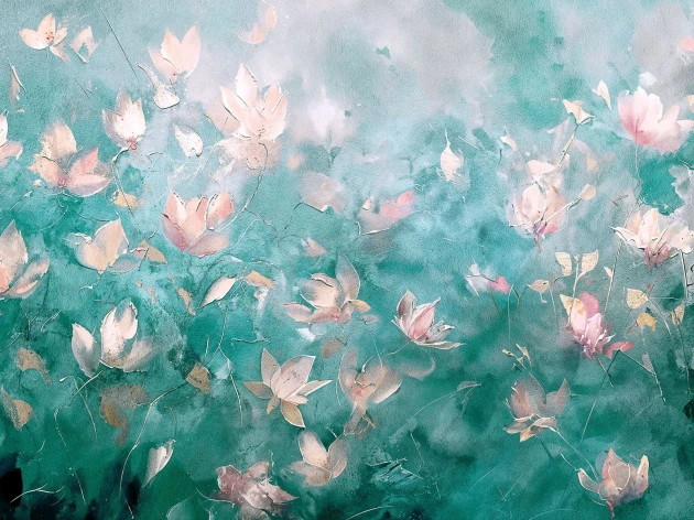 Wallcraft 985 32 2402 Vesta - mural w kwiaty