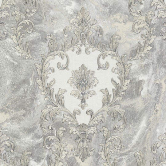 Decori & Decori 83603 Carrara Best – tapeta jak marmur z ornamentem