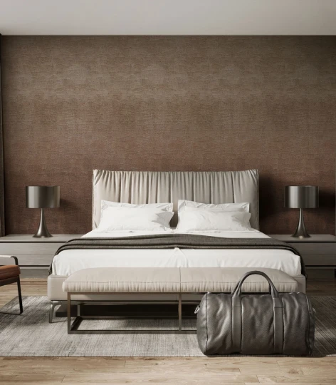 Wallcolors TAP-9188 2025 Organic Bronze - mural w organiczne fale