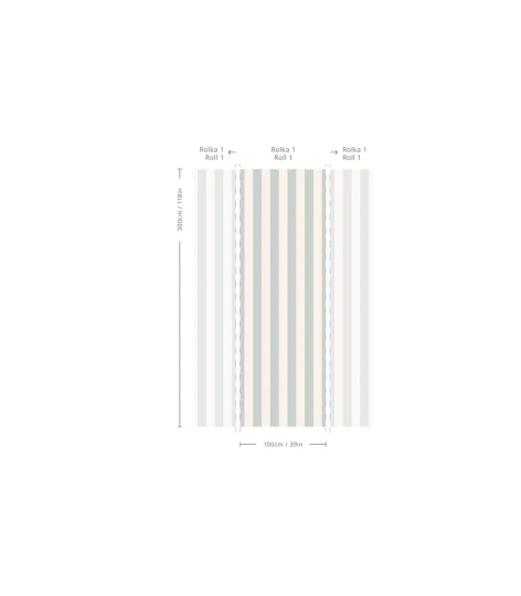 Wallcolors TAP-9246 2025 Bold Stripe Storm - mural w paski