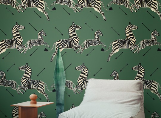 J&V 26004 Scalamandre Zebras - tapeta w zebry