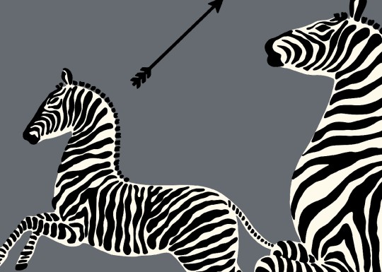 J&V 26005 Scalamandre Zebras - tapeta w zebry