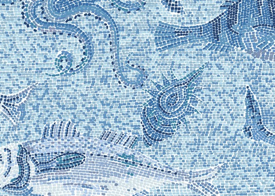 J&V 26052 Scalamandre Mikonos - tapeta w ryby