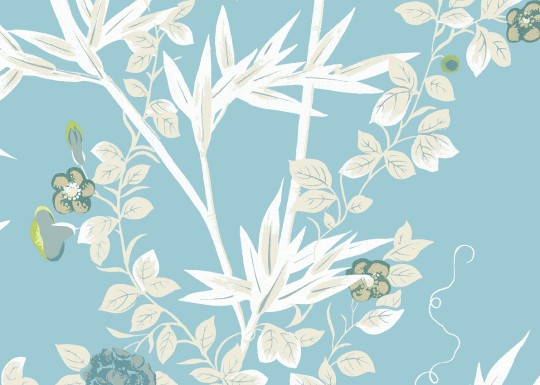 J&V 26058 Scalamandre Jardin de Chine - tapeta chinoiserie