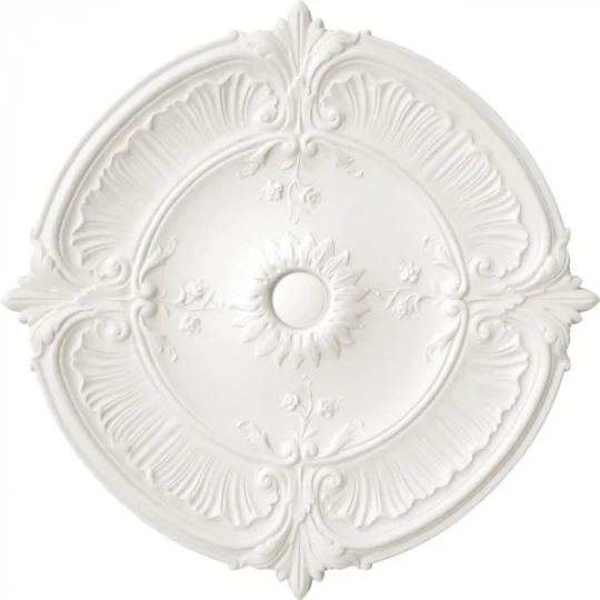 Casadeco 201440222 Moulures & Co Le merveilleux Blanc antique – naklejka imitująca rozetę