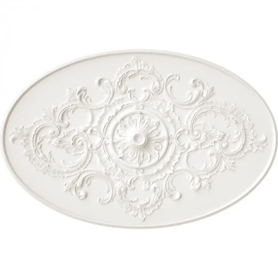 Casadeco 201450304 Moulures & Co L'opera Blanc antique – naklejka imitująca rozetę