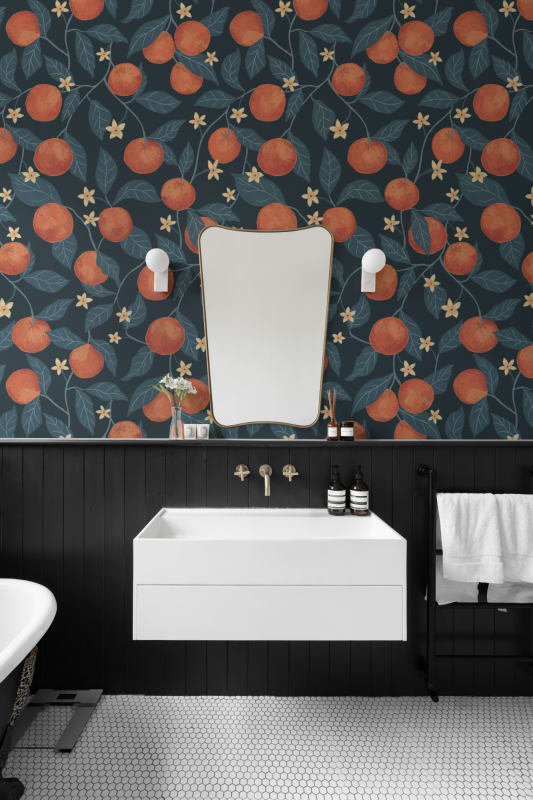 Hovia FR5491DA07W Citrus Dark  - mural w pomarańcze