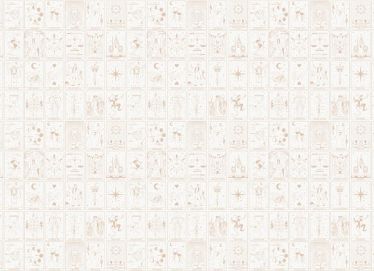 Hovia RP5519NE03W Tarot Neutral - mural w karty tarota