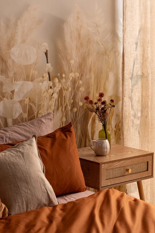 Hovia FL0123NE05W Meadow - mural w zboże i kwiaty