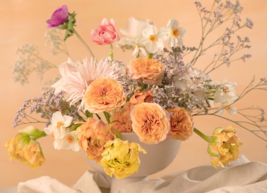 Hovia FL0147OR03W Abloom - mural w bukiet kwiatów