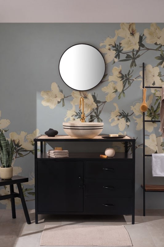 Hovia FL0096BU04W Azaleas - mural w kwiaty