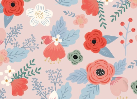 Hovia FL0006BP02W Jasmine - mural w kwiaty