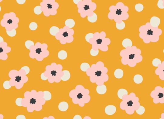 Hovia FL0080YE03W Doris - mural w kwiaty