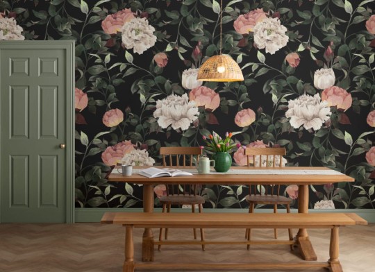Hovia FL0009DA30W Bloom - mural w realistyczne kwiaty