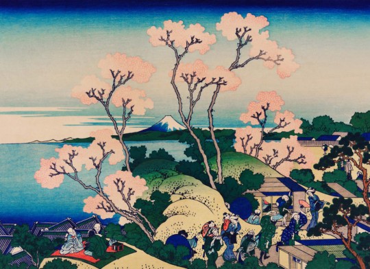 Hovia AR0043MU02W Goten-Yama - mural w japoński krajobraz