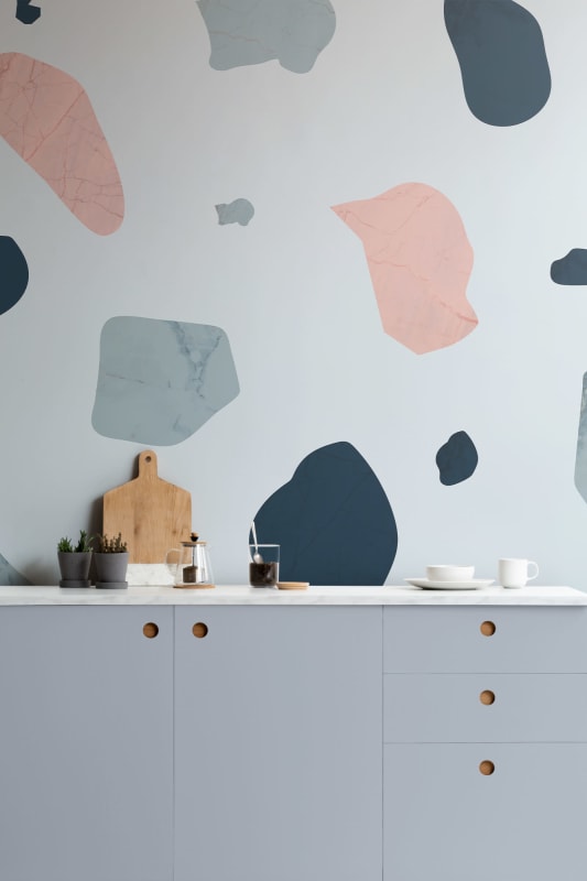 Hovia CN0001BP02W Ceramic - mural w motyw lastryko