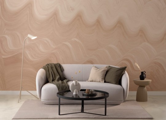 Hovia AB0150NE06W Movement Brown - mural w fale